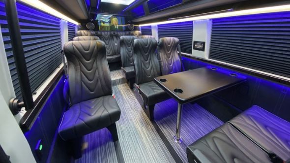 18 passenger sprinter van interior elgin