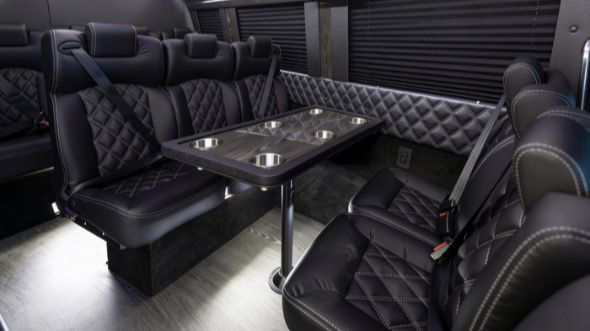 elgin 10 passenger sprinter van interior