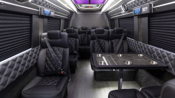 elgin 15 passenger sprinter van interior